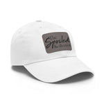 Trendy Leather Patch Dad Hat - The Spoiled Kollection