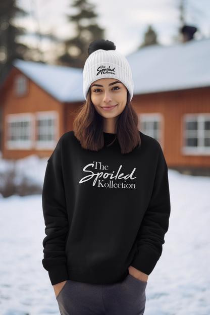 The Spoiled Kollection sweartshirt and Knit Beanie Set