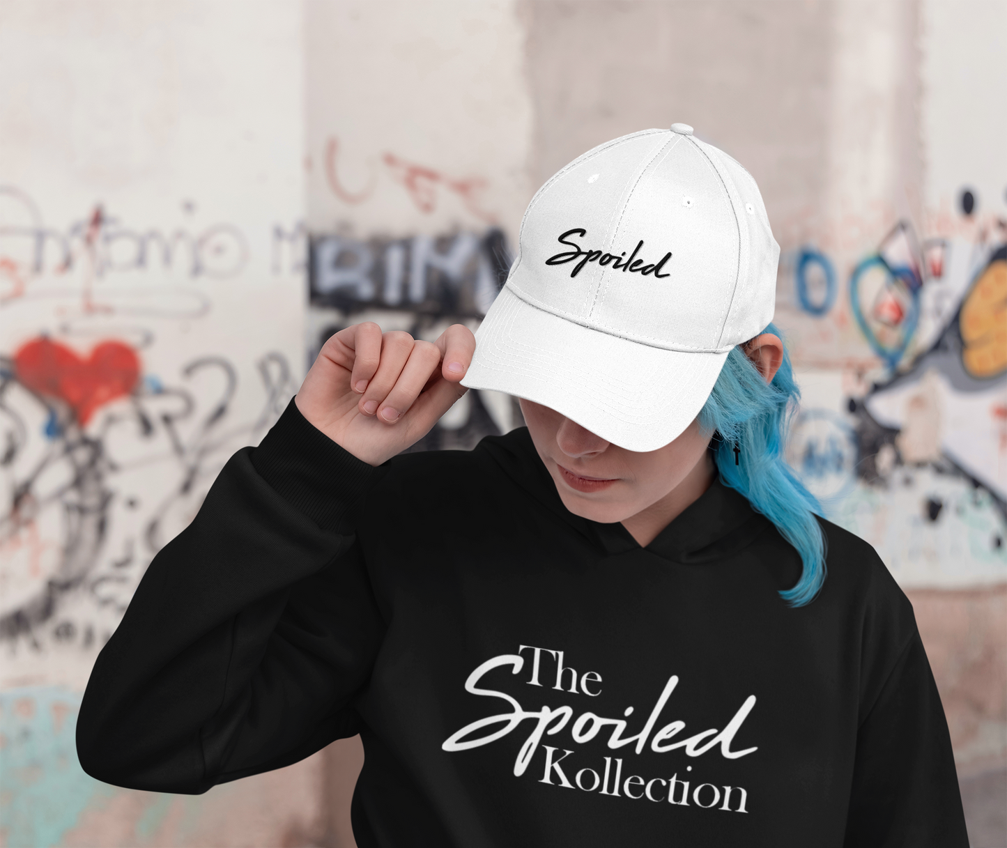 The Spoiled Kollection Hoodie &amp; Dad Hat Combo