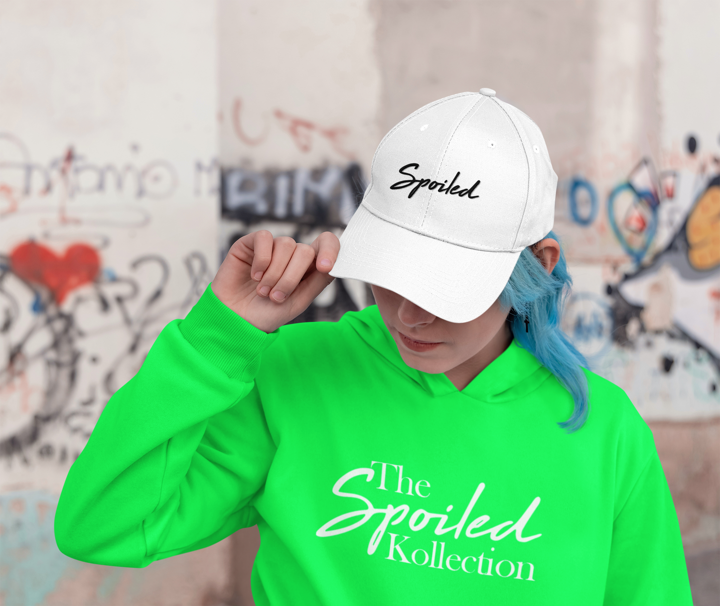 The Spoiled Kollection Hoodie &amp; Dad Hat Combo