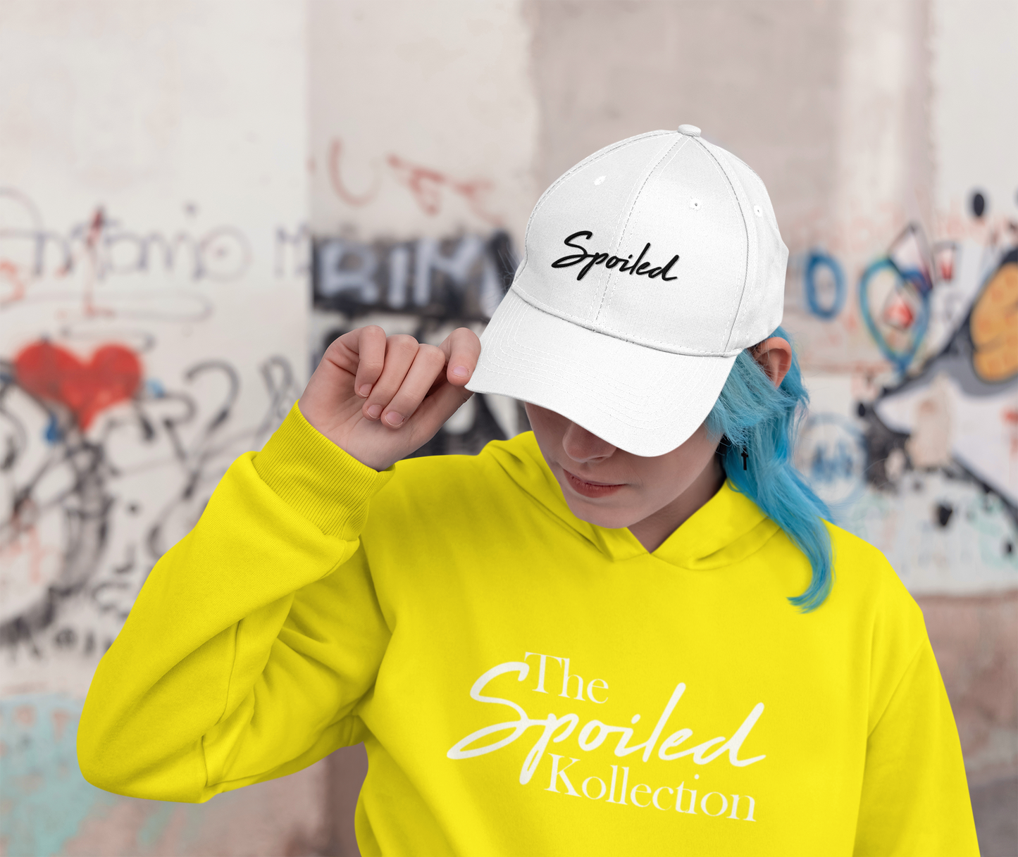 The Spoiled Kollection Hoodie &amp; Dad Hat Combo