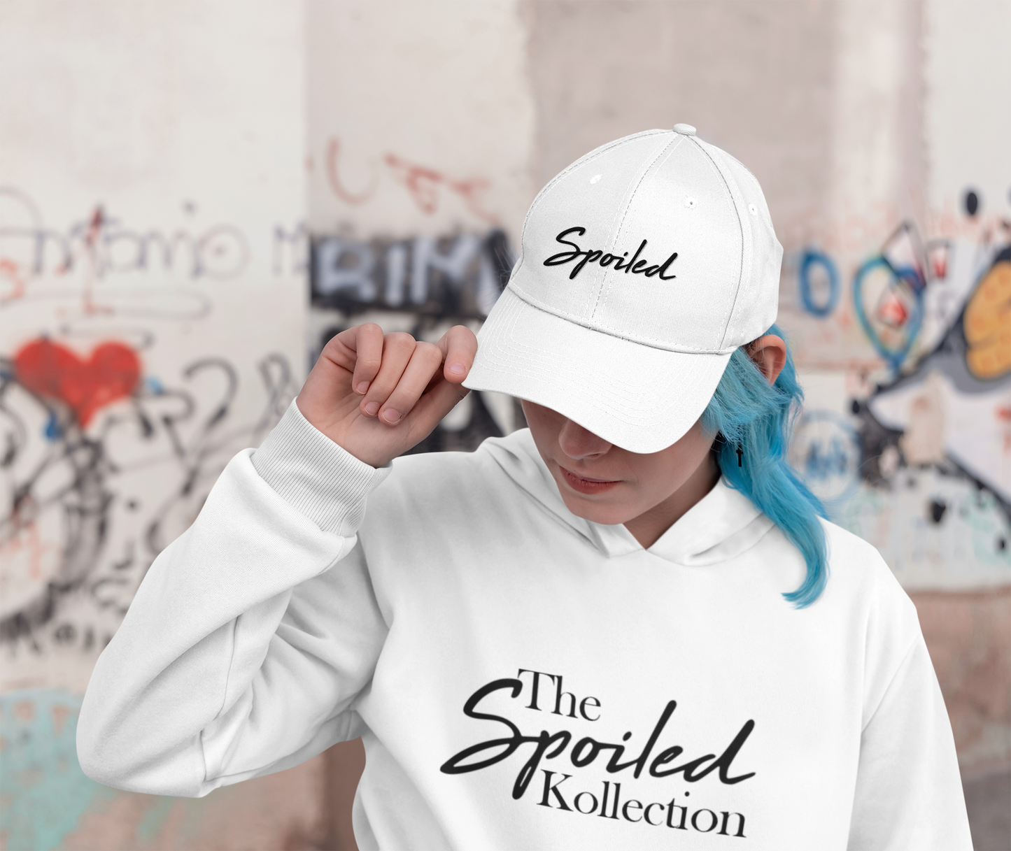 The Spoiled Kollection Hoodie &amp; Dad Hat Combo